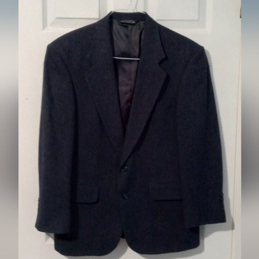 Lands' End Men's Dark Gray Sport Coat